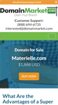 Mobile Screenshot of materielle.com